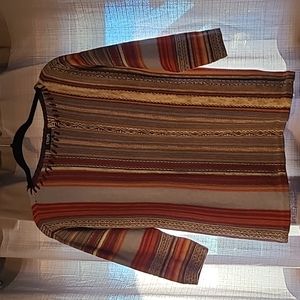 Chaps Petite Size small Multi colored light weight sweater